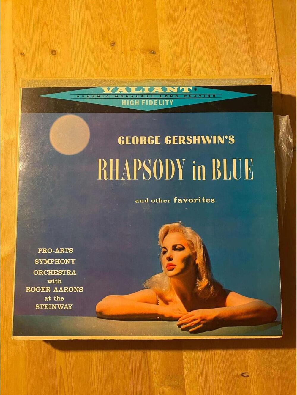 Rhapsody In Blue And Other Favorites Vintage 33rpm VG+ AB29